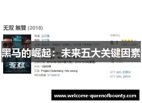 黑马的崛起：未来五大关键因素