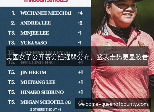 美国女子公开赛分组强弱分布，签表走势更显胶着